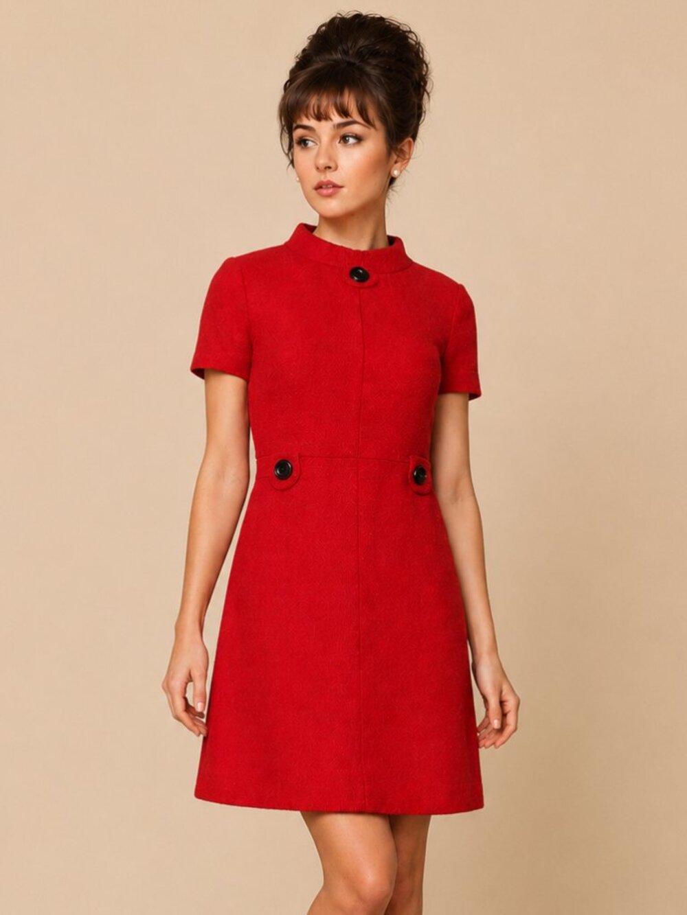 SHANNON RODGERS For Jerry Silverman Vintage 60/70s Mod Dress